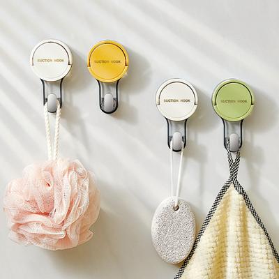 1/2 STUKS Zuignaphaakjes Zonder Boren Muurhaken voor Badkamer Keuken Slaapkamer Herbruikbare Handdoek Kleding Hanger Haak Home Organizer