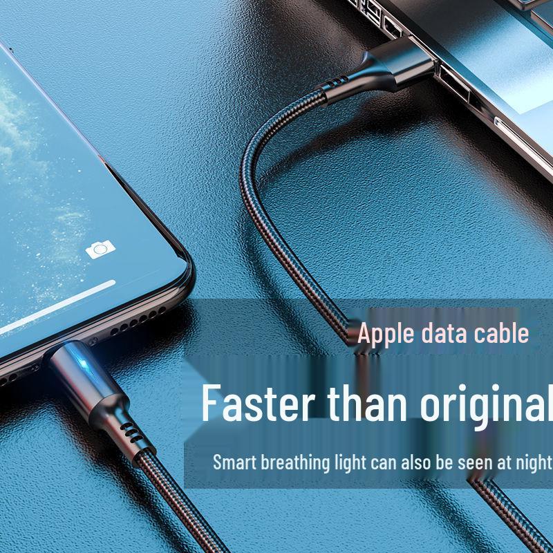 5A Fast Charging Luminous USB-C Lightning Cable for Apple & Android Devices