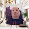 John Pork Fluffy Soft Blankets & Throws Cute Blanket Plaid Luxury Cover Throw Sofa Knee Microfiber Star H Anime Child Home