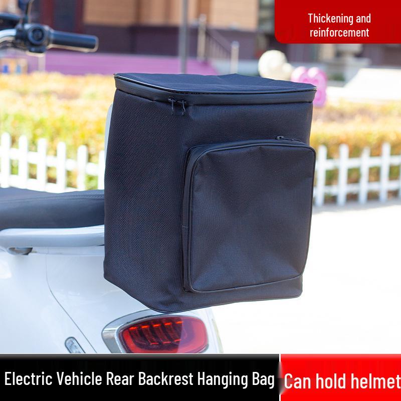 Large-Capacity Front Trunk Helmet Bag for Electric Vehicles