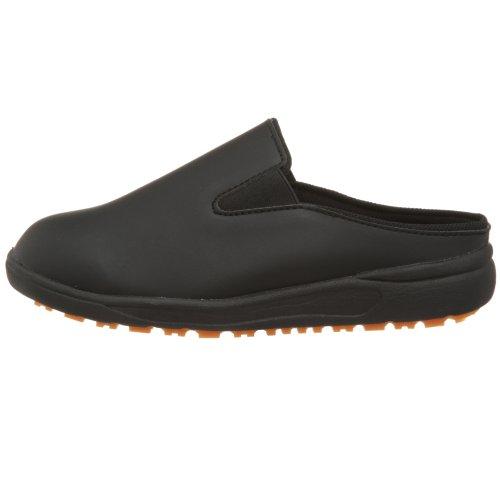 Asahi Cook 102 Commercial Kitchen Shoes, Black, Size 24.0 cm, 3E
