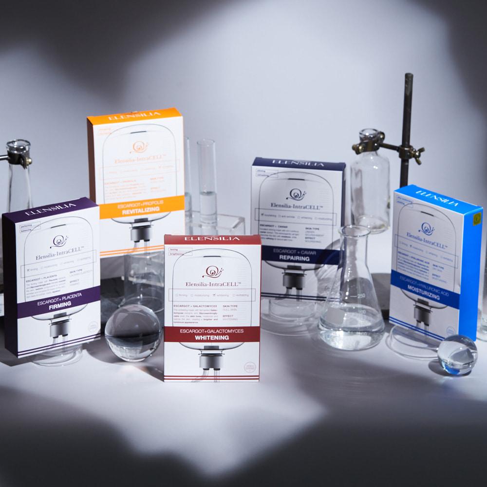 ELENSILIA Intracell Escargot + Propolis Revitalizing Mask 25ml*10EA