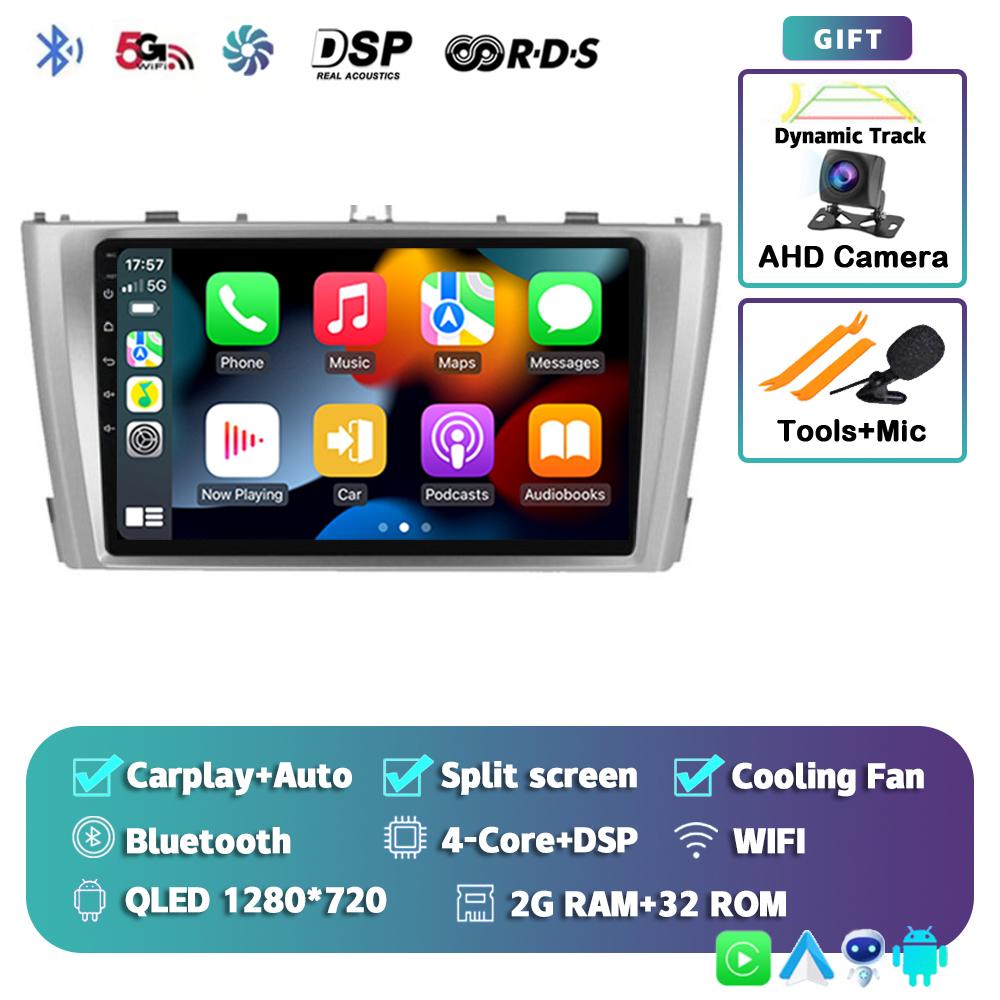 

Android 14 Carplay Автомагнитола для Toyota Avensis T27 2009 2010 2011 2012-2015 GPS-навигация Мультимедийный проигрыватель DSP Stereo 4G