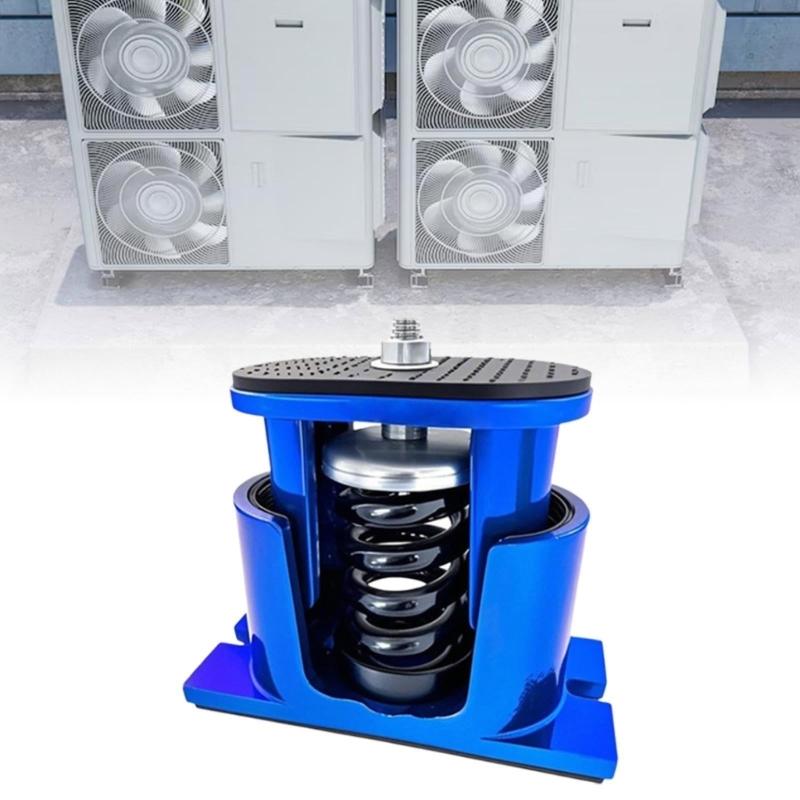 Ammortizzatore a Molla in Metallo Nero per Utensili Elettrici Riduce le Vibrazioni Minimizza l'Affaticamento Migliora il Comfort Durante l'Uso Prolungato