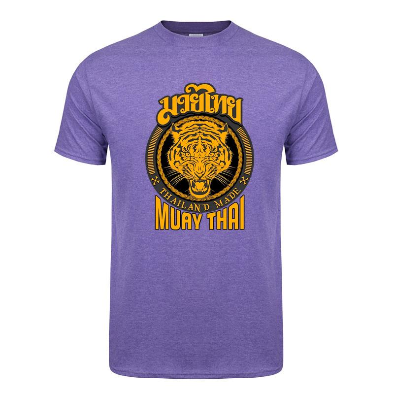 Tiger Sagat Muay Thai Thailand T Shirt Summer Cool Unisex Cotton Short Sleeve Tshirts Gift Unisex Tee Tops DY020