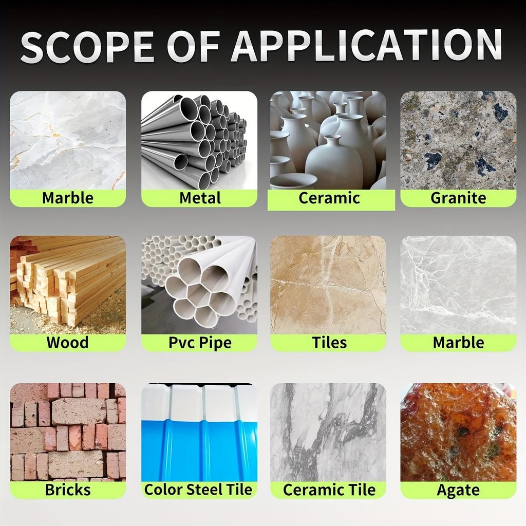 Unbreakable Disc: With The Diamond Grinding Wheel For Smooth Slicing, Chamfering Of Tile, Marble, Slate, PVC Pipe And Wood!