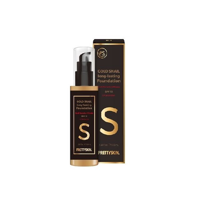 Pretty skin - Gold Snail Long-Lasting Foundation - 2 Colors