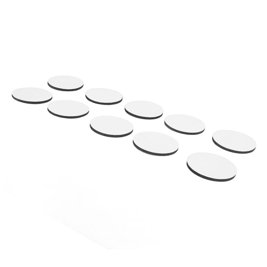 50 STÜCKE Lautsprecher-Isolationspads Stoßfestes EVA Anti-Vibrationsschaumstoff-Pads Füße mit Kleber für CD-Player Subwoofer