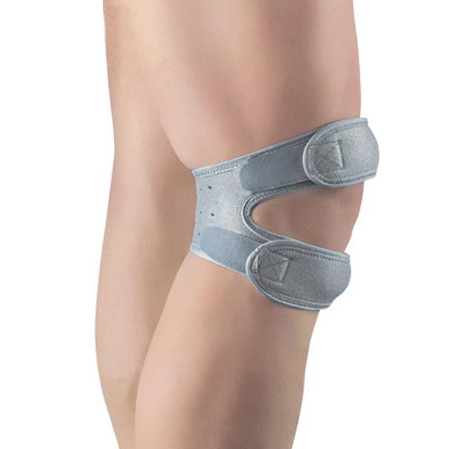 Black Tech Double Patella Knee Braces! Adjustable, Stable, Unisex. Ideal for Basketball & cycling.Top Sports Protection!