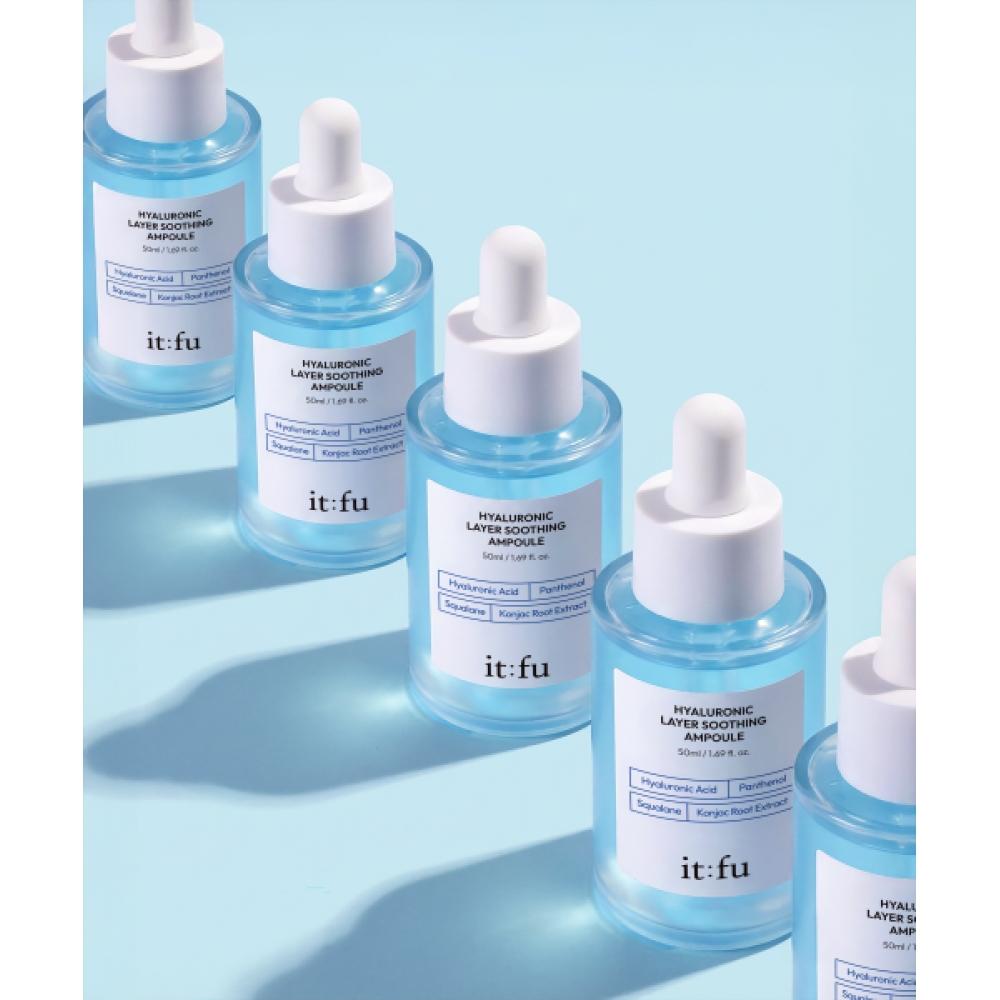 Itfu Hyaluronic Layer Soothing Ampoule 50ml 2 Pieces