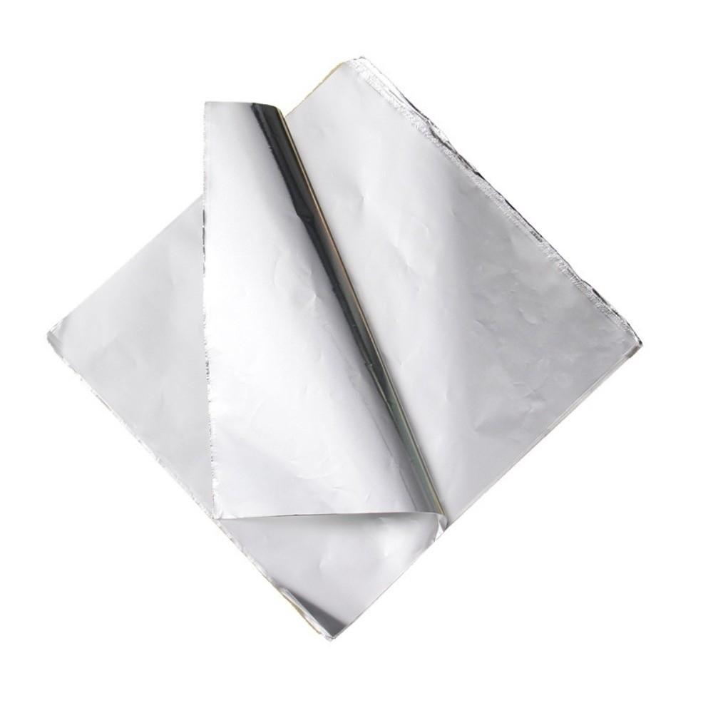 50pcs Square Aluminum Foil Paper Disposable Tin Foil Paper New Kitchen Baking Tool  Barbecue