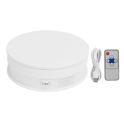 Stille Drehscheibe 15cm Fernbedienung Geschwindigkeit Elektrische Drehscheibe Display Stand Fotografie
