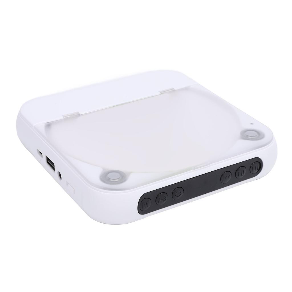 CD Player with Wired Headphones Portable   5.3 USB Rechargeable 2000mah CD Music Player for CD R CD RW MP3 WMA