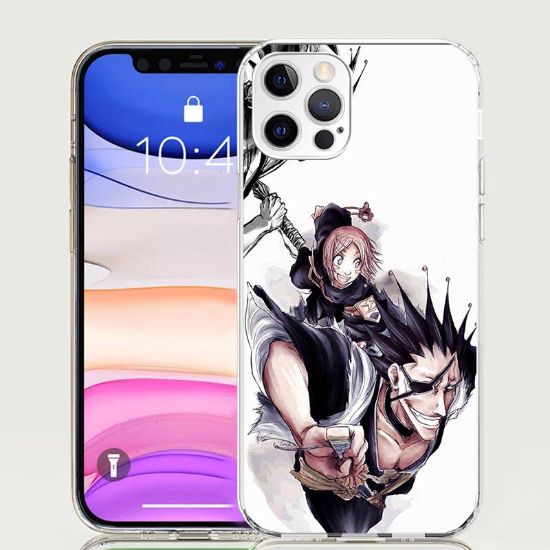 Zaraki Kenpachi Bleach Phone Case For iPhone 17 Air 16 15 Plus 11 14 Pro Max 13 Mini 12 7 8 + SE Pattern Art Customized Cover 17