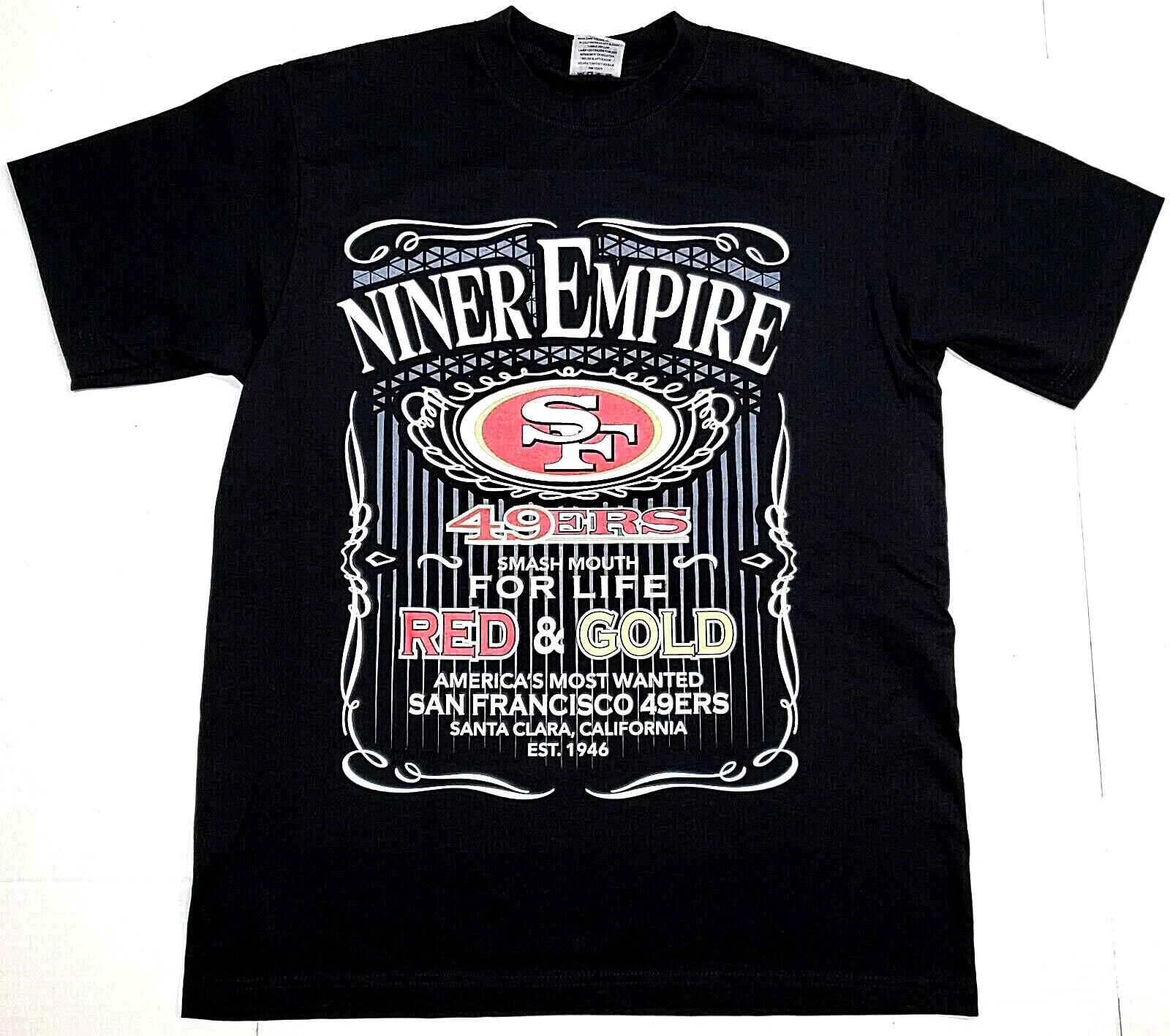 

San Francisco T-shirt Niners Empire Urban Streetwear Men s Tee Black New XL