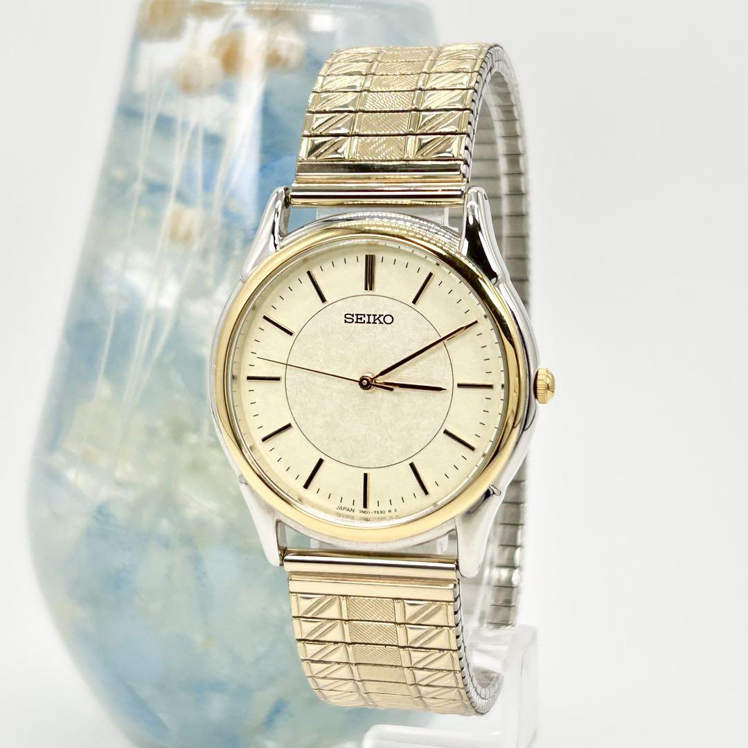 

[Б/У] SEIKO 7N01-7140 1990 Кварцевые наручные часы