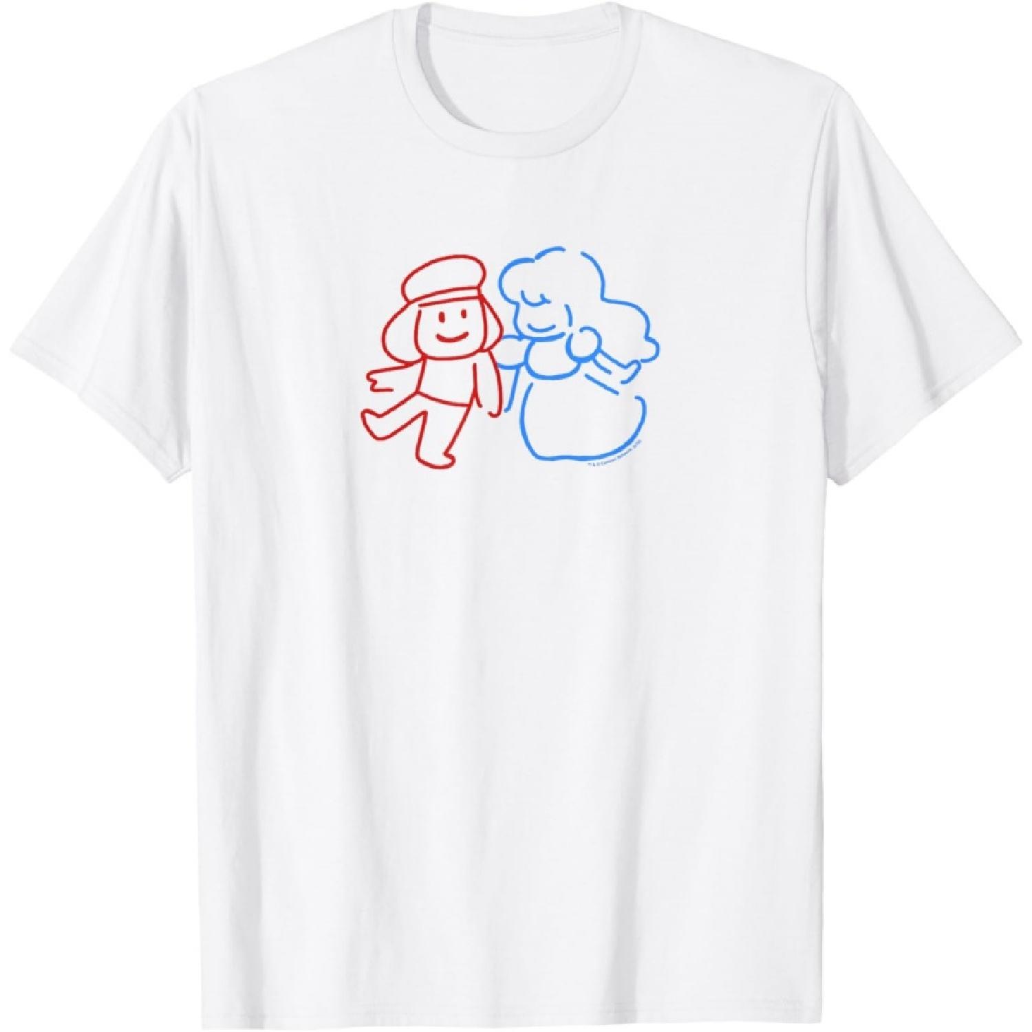 Steven Universe Ruby Sapphire Sketch T-Shirt S