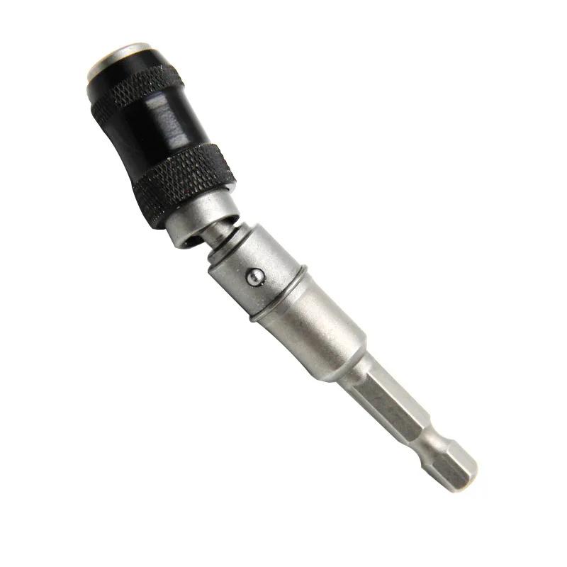1/4 "Hex Magnetic Ring Binoax Pivoting Screwdriver Magnetic Rotary Bit Drive Guide Drill Bit Extensions Hand Tool Accessories