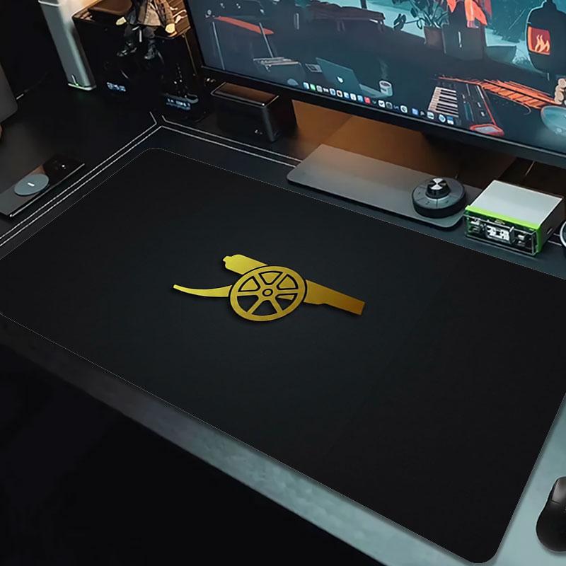 Arsenal F Large Size Mouse Pad Large Gaming Table Cushion Non-slip Laptop Tablet Big Mousepad XXL Mat Mini PC Playmat With Lock edge