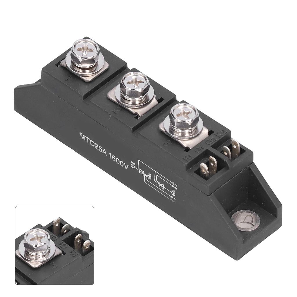 1600V Brückengleichrichter Hohe Genauigkeit Gleichrichtung Leistungsmodul Elektronische Komponente MTC25A
