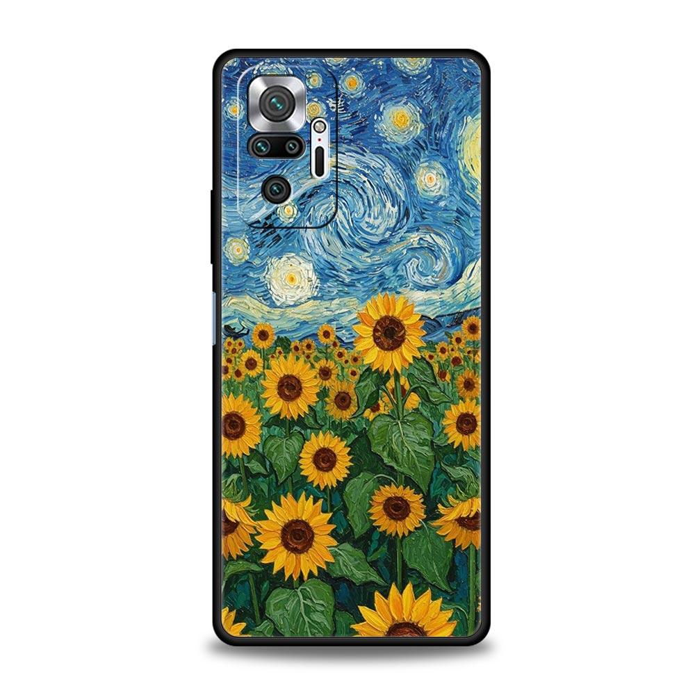Summer Colorful Flower Phone Case For Xiaomi Redmi Note 15 14 13 12 5G 11 10 Pro Plus 4G 9S 14C 13C 12C 10C Soft TPU Cover