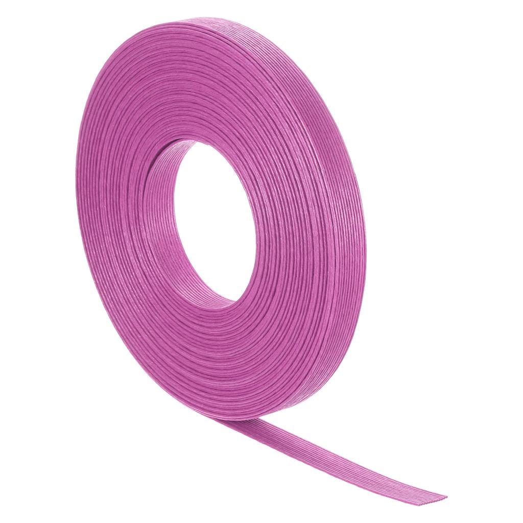 Papierrattan-Webrohr 12-fädig Papierrattan-Geflecht Korbgeflecht-Zubehör für DIY Heimküchenkorb-Bastelarbeiten 16,4 Yards x 0,6"