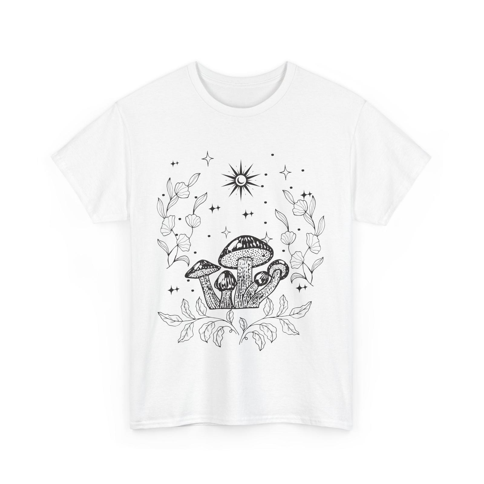 Mushroom Shirt, Mushroom Moon Mycology Lovers Mycologist Women Men T-shirt S разноцветный