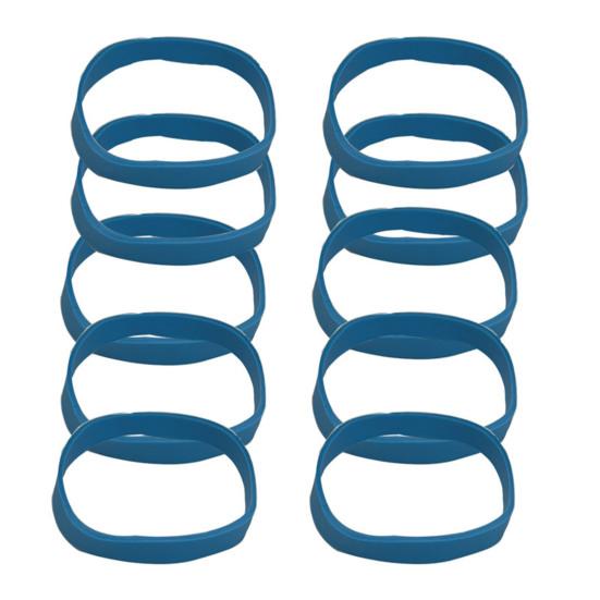 30 Stück Skibremshalterungen Gummi-Skibindungsbremshalterungsbänder Snowboardbremsgurte für Winter-Outdoor-Sport