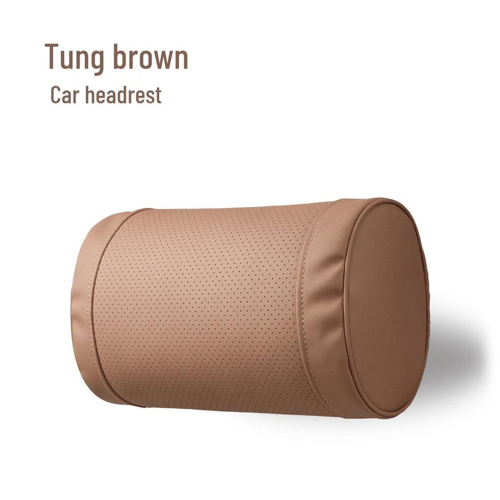 Four Seasons Universal Car Headrest & Lumbar Support Set - Adjustable Neck & Back Pillows.