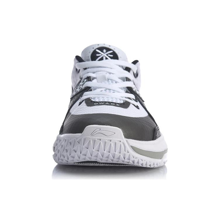 New LiNing All City 5 Wade Collection Anti Slip Wear Resistant Low Top Basketball Shoes Black White Gray ABAS105-1