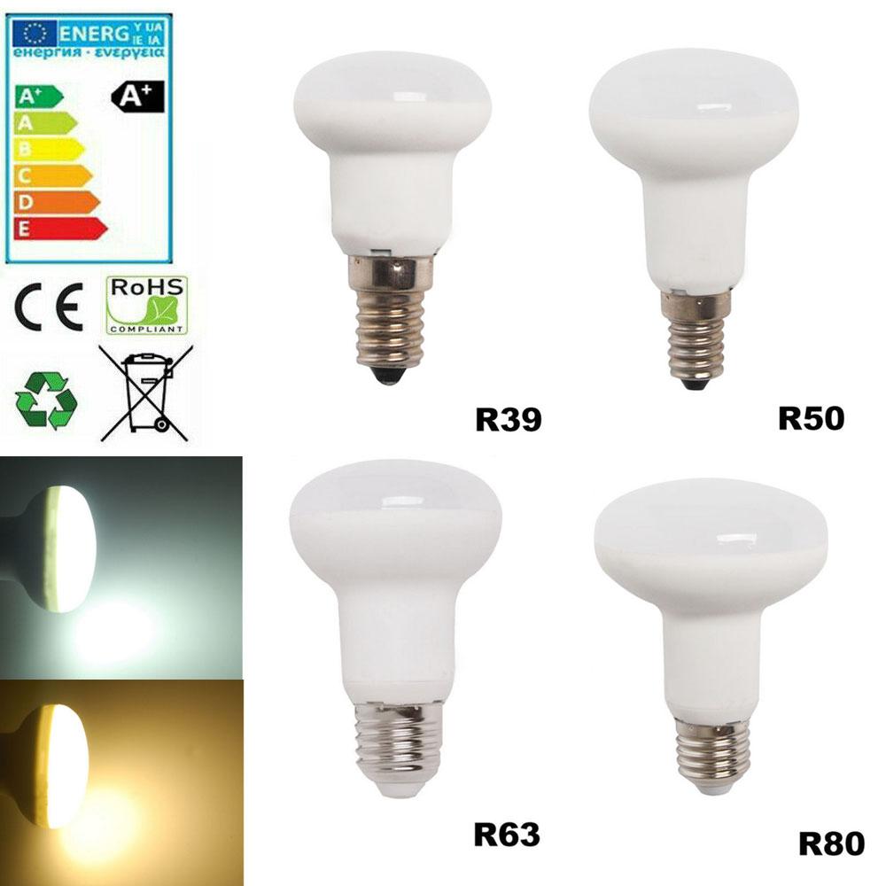 E14 E27 Dimmable Led Bulb R39 R50 R63 R80 220V Bombillas Lamp Ampoule Spotlight Light 3W 5W 7W 9W Lampada Energy Saving Lamp
