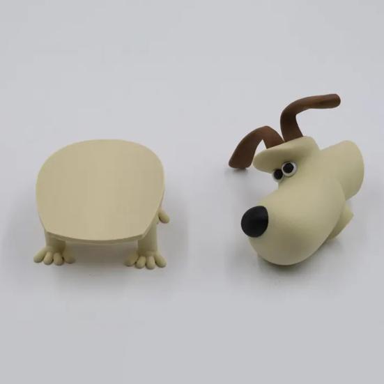 Cartoon Dog Toilet Roll Holder Paper Rack Easy to Install Decorative Waterproof Free