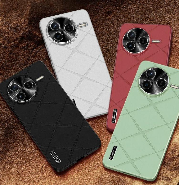 For Xiaomi POCO F7 Pro Case Hard PU Leather With Ring Sand Protective Back Cover Case For Xioami POCO F7 Ultra F7Pro Phone Shell
