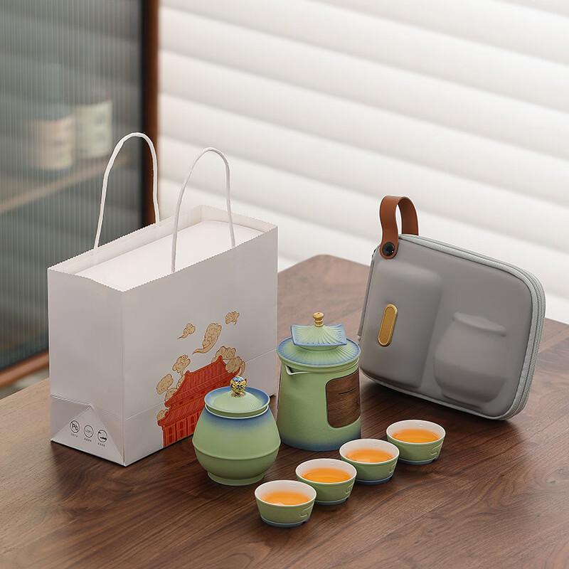 Forbidden City Cultural Travel Tea Set