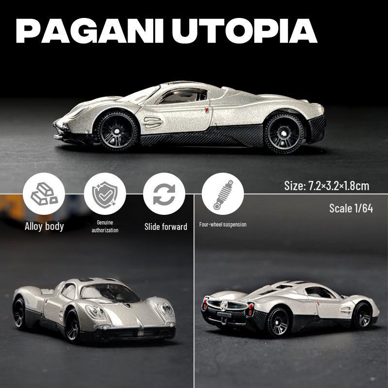 Přeshraniční 1:64 Lamborghini Toyota Slitinový Miniaturní Model Auta Hračka pro Kluky