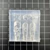 DIY Silikon Nagelform 3D Neunschwänziger Fuchs Dreidimensionale Nail Art Dekorationen Kreative Nagelform Klare Nagelwerkzeuge