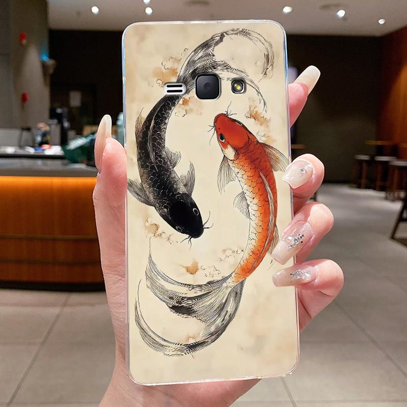 Casing For Samsung J1 2016 Phone Case Transparent Cover For Samsung Galaxy J1 2016 Case Luxury Dragon Cute Cool Boys Girls Shell