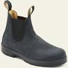 Men New Fashion Pu Leather Slip -On Ankle Boots Pointed Toe Low Heel Shoes Male Casual Classic Retro Style Chelsea Boots 35 -49