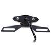 Motorcycle License Number Plate Frame Holder Carbon Steel Bracket