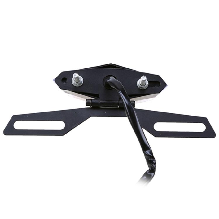 Motorcycle License Number Plate Frame Holder Carbon Steel Bracket