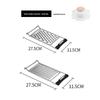 Stainless Steel Vegetable Grater and Slicer Set
