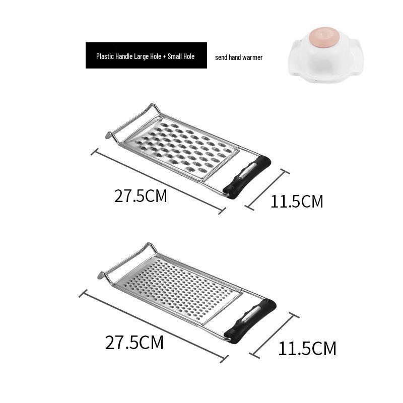 Stainless Steel Vegetable Grater and Slicer Set