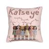 Kpop Katseye Federa per Cuscino Musicale Poliestere Copricuscino Regalo Federa per Cuscino Auto Cerniera 45*45cm