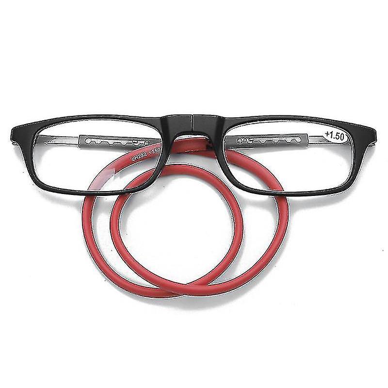 Reading Glasses High-grade Tr Magnetic Absorption Hanging Neck Funky Readers Glasses Tw