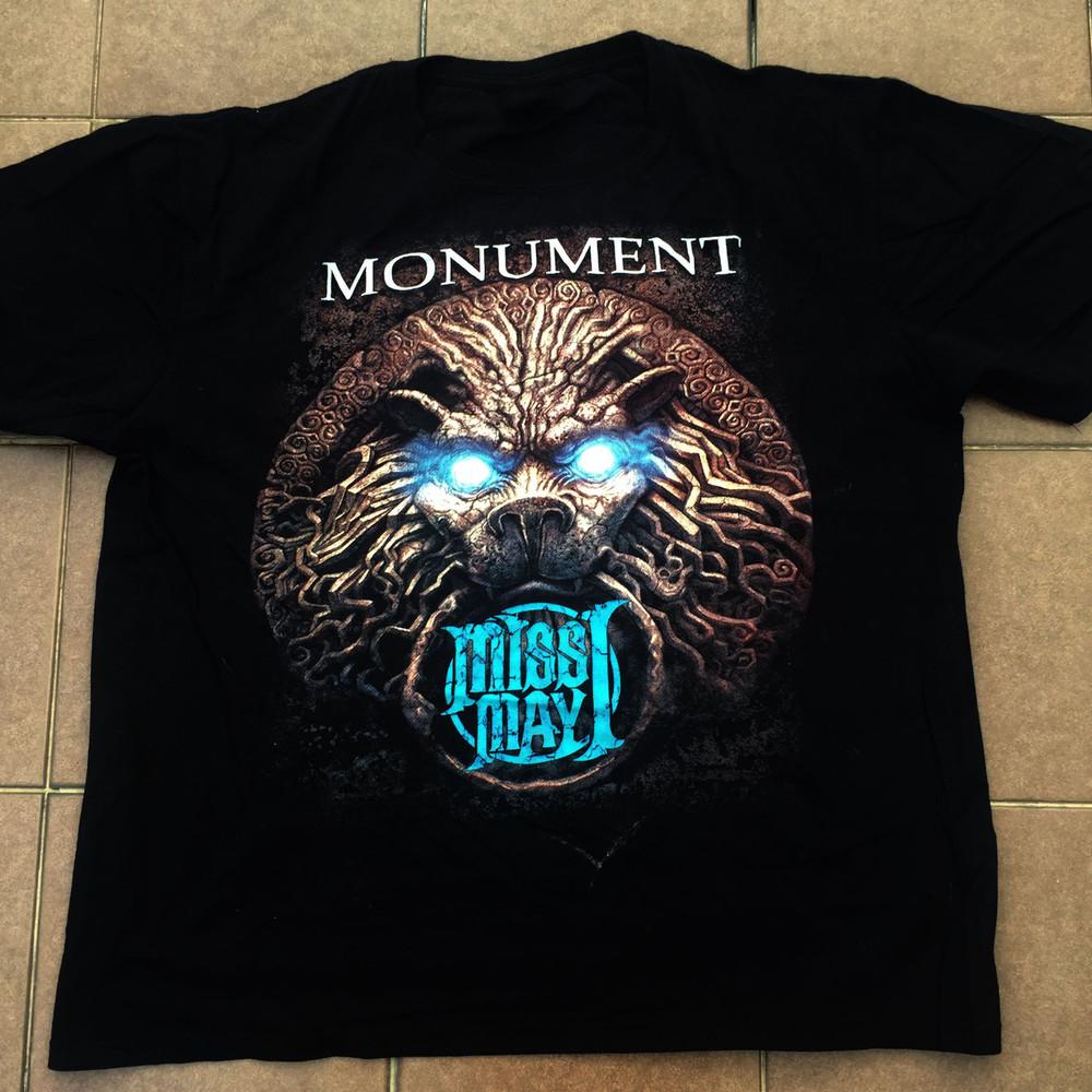Miss May I band monument T-shirt For men Women S-4XL BL834 Unisex T-Shirt S