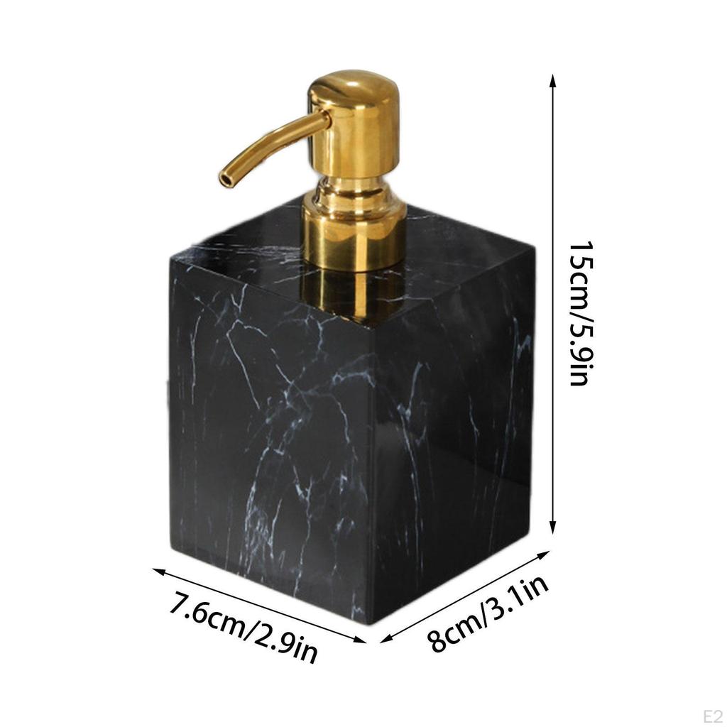 Elegant Marble Soap Dispenser Set for Home And Bathroom