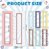 Vertical Frames Magnetic Photo Frame Set DIY Colorful Photo Holders Cratch-Resistant Retro Picture Frames Refrigerator Decor