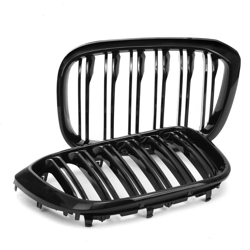 Glossy Black Car Front Kidney Replacement Grille Grill For BMW G01 G08 X3 G02 X4 2018- Front Grille Racing Grills