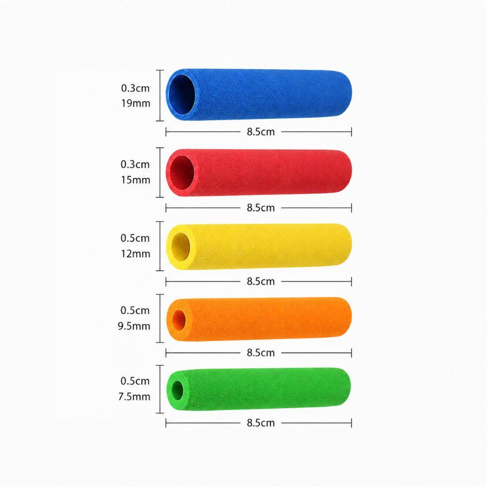5PCS Durable Foam Grip Tubing Anti-Slip Handle Padding Tube Ergonomic Grip Foam Tubing Elder