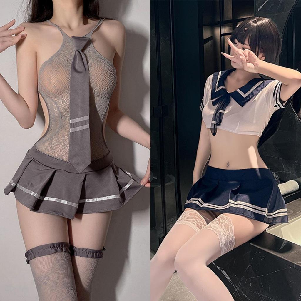 Seductive Plus-Size Lingerie & Outfits: Maid, Secretary, Teacher Themes, Tempting Sleepwear, No-Removal Needed, Pure to Passionate Styles for Women.